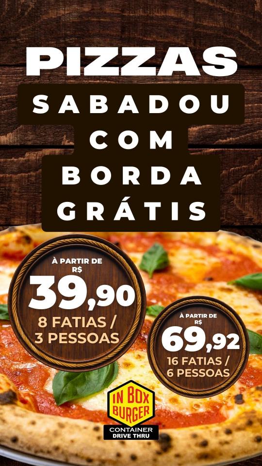 Post promocional pizza